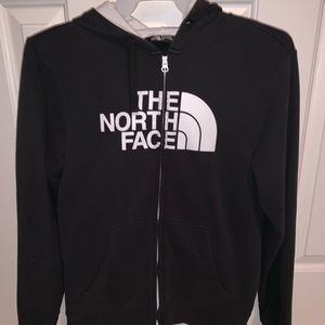 The north face half dome zip hoodie